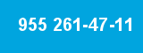 955 261-47-11